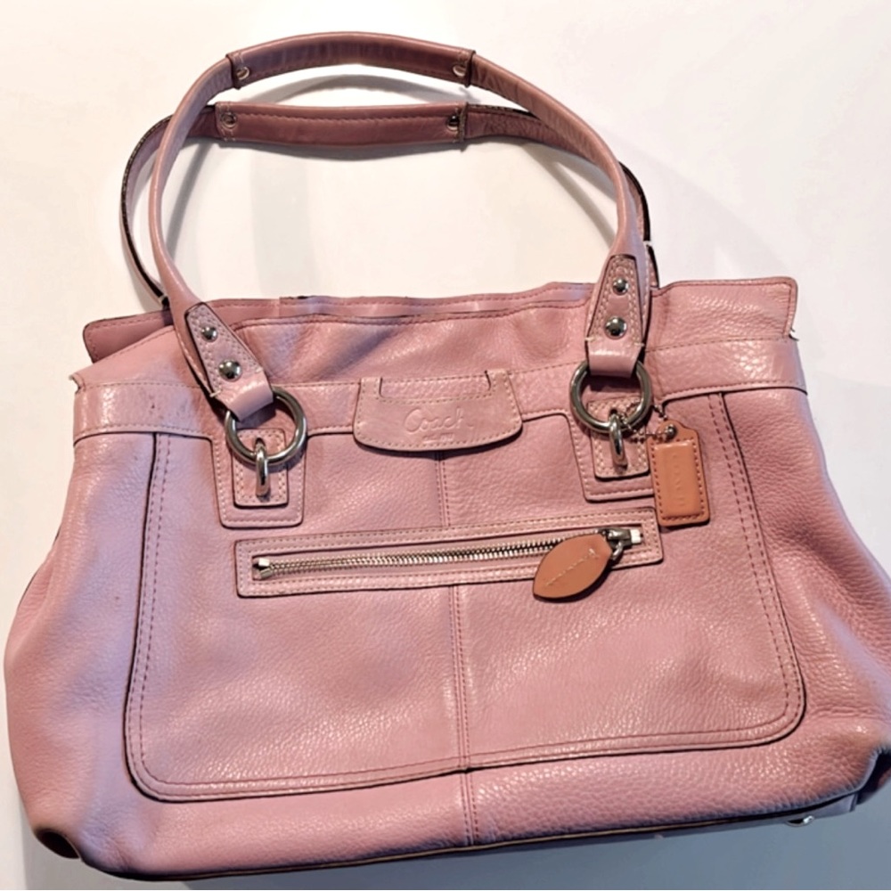 Vintage Coach Y2K Penelope Lilac Satchel F14686 Lavendar Purse